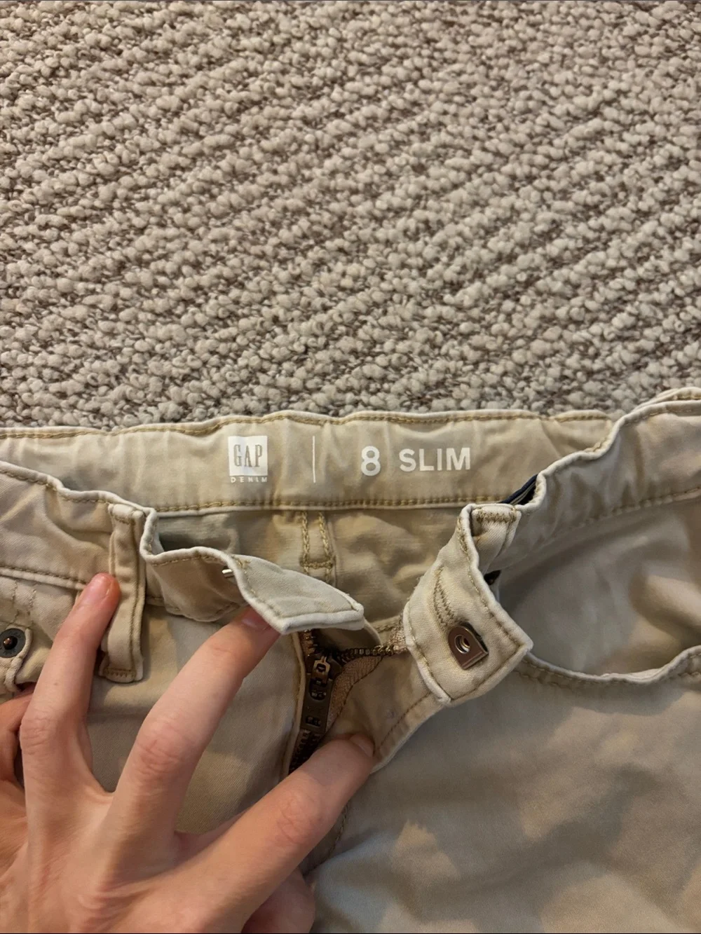 GAP Kids Beige Slim Pants